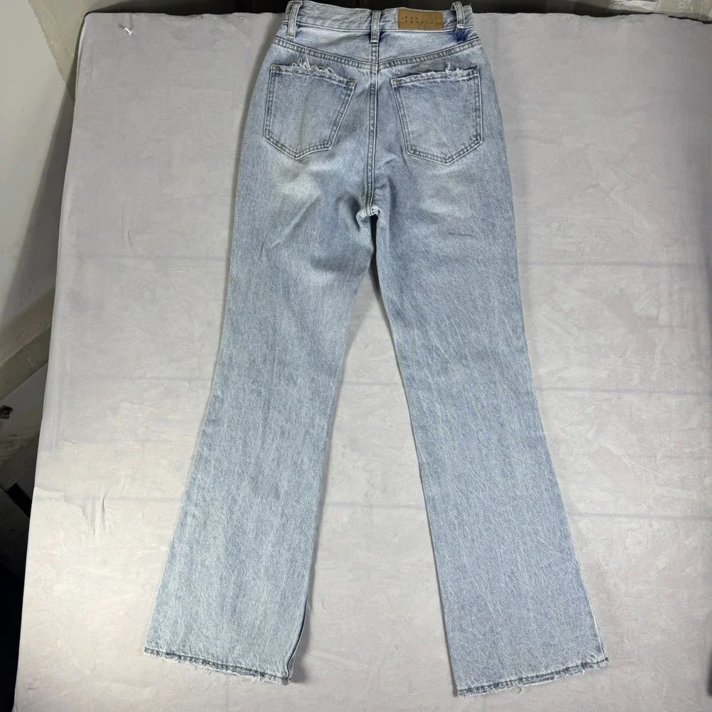 Abercrombie & Fitch Hollister Womens Bootcut Jeans Blue Distressed 24 Lot of 3 - Picture 7 of 10